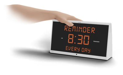 Dementia Patient Reminder Clock for Medications