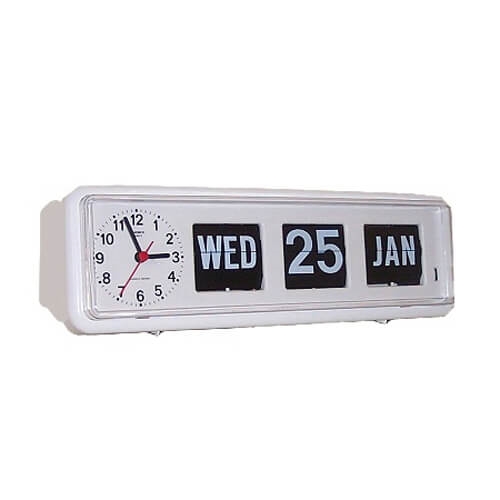 Day And Date Clock Alzheimer S Desk, Digital Desk Clock With Date