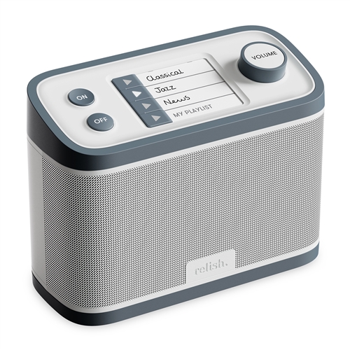Simplified Radio Music Player for those w/ Alzheimer's and Dementia | Great  for Seniors and Elderly w/ Limited Hand Coordination or Arthritis | Add